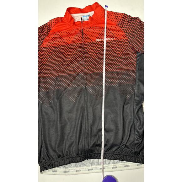 NWT BERGRISAR Men's Cycling Jerseys Short Sleeves Bike Shirt Sz Large - Picture 8 of 12